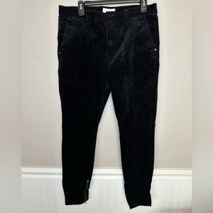 I Love Ugly Black Corduroy Pants Size Large